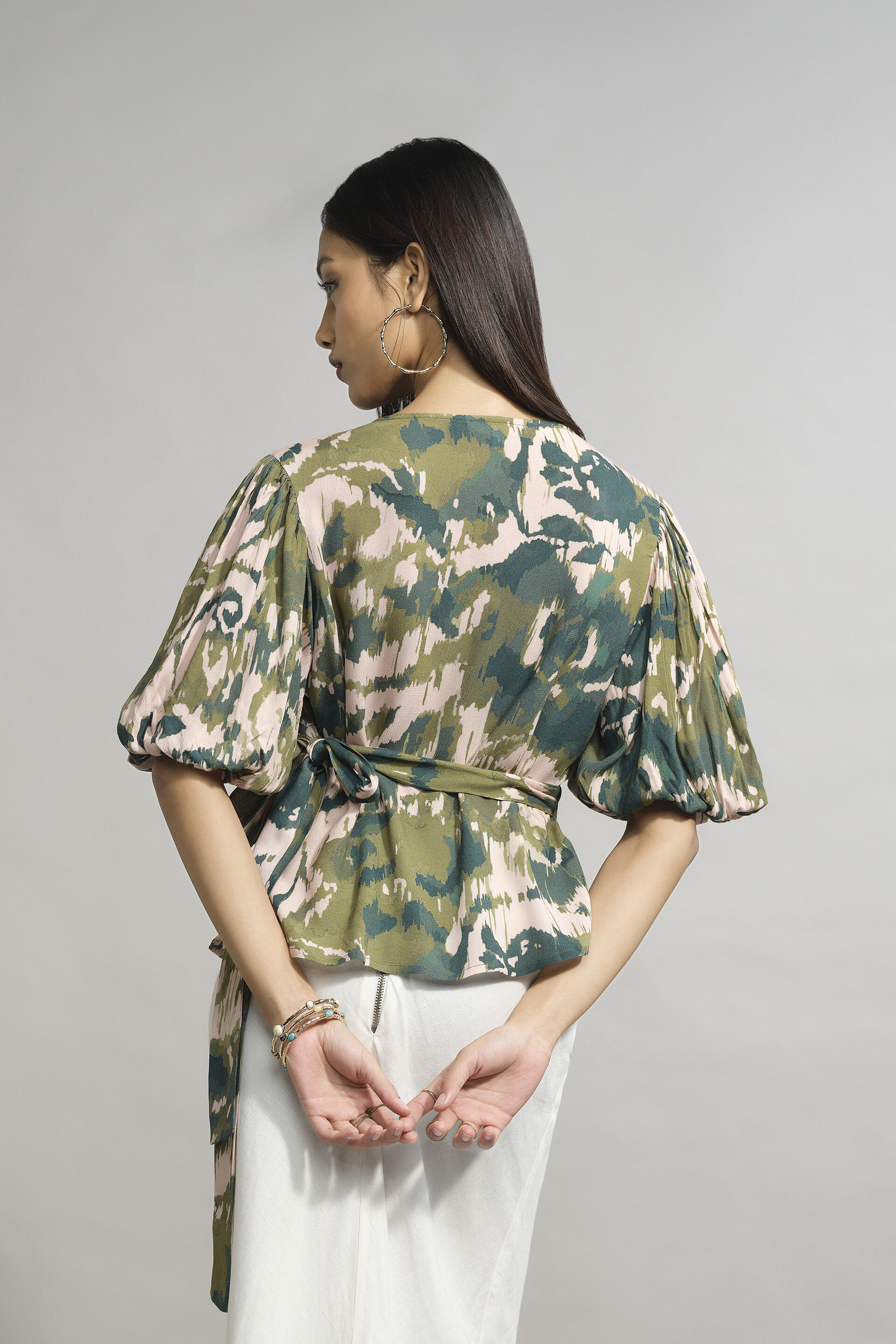 Maren Top, Olive, image 4